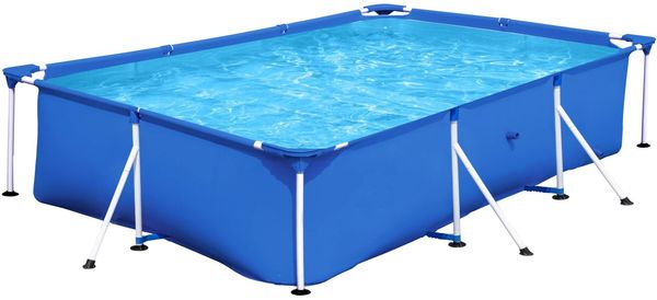 Bestway 'Steel Pro' Frame Pool, ohne Filterpumpe, Stahl / Kunststoff blau, 300 x 201 x 66 cm