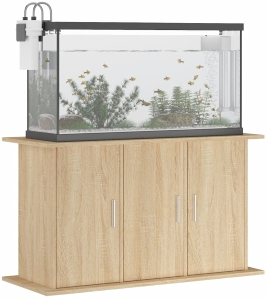 vidaXL Aquariumständer, Holzwerkstoff Sonoma-Eiche, 101 x 41 x 58 cm