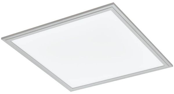 Eglo 98037 LED Deckenleuchte SALOBRENA 2 graualuminium weiß L:45cm B:45cm H:1,1cm dimmbar inkl. Schweberahmen Bild 2