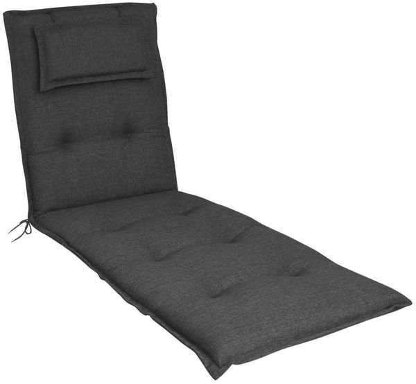 elGiga Liegenauflage Classic Anthrazit 195 x 60 x 8 cm