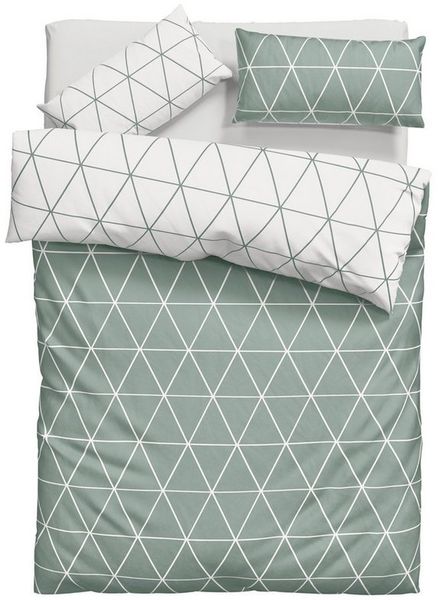 OTTO home Bettwäsche Balsby, Renforcé, 2 teilig, in Gr. 135x200 oder 155x220 cm, 100% Baumwolle