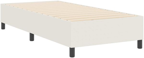 vidaXL Plattformbettgestell Creme 90 x 200 cm Cordstoff 3337389 Bild 7