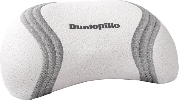 Dunlopillo Nackenstützkissen Anti-Aging, NEUHEIT, Nackenstützkissen mit zwei Kernkomponenten, Füllung: Viskoschaum, Bezug: Polyester & Lyocell, Seitenschläfer, Rückenschläfer, in Größe 38 x 53 x 9 cm, für variable Höhenanpassung 7 oder 9 cm