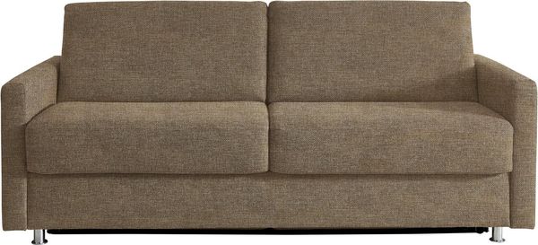 Bali Schlafsofa JUNARA, Dauerschläfer mit zweigeteiltem Lattenrost, 160er u. 180er Breite, 2 Matratzenvarianten