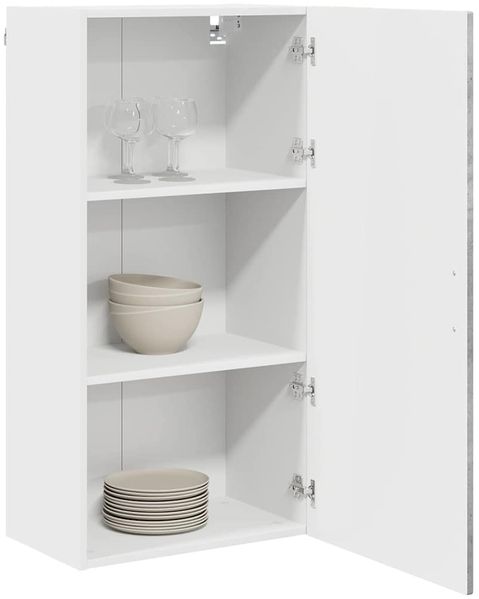 vidaXL Wandschrank PORTO Beton Grau 50 x 31 x 100 cm Holzwerkstoff 885478 Bild 3