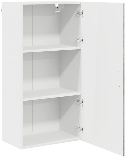 vidaXL Wandschrank PORTO Beton Grau 50 x 31 x 100 cm Holzwerkstoff 885478 Bild 5