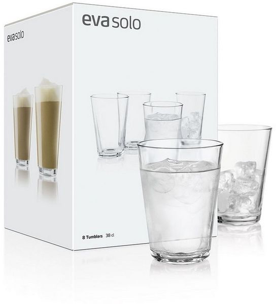 Eva Solo Gläser-Set Big Box Groß, 8-tlg, Glas, 8er Set