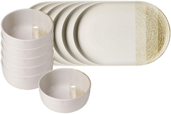 Ritzenhoff & Breker Trio Brunch-Set 12-teilig - Creme