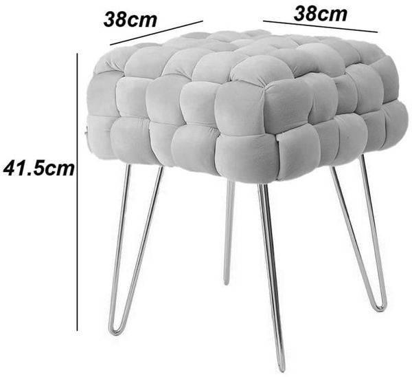 Zedelmaier Sitzhocker Ottoman Sitzbank Schminktisch Hocker Fußhocker Polsterhocker