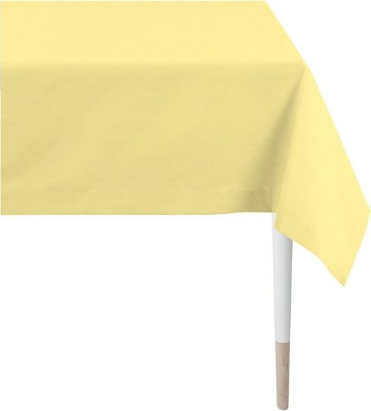 APELT Tischdecke 4362 Rips-Uni (1-tlg), Wasser- und Schmutzabweisend