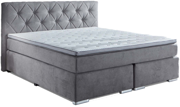 BAKER Boxspringbett, BX2100 K50470-710, Härtegrad: H2/H3, 2x Basisgestell mit Taschenfederker