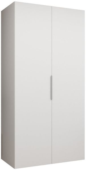 ABIKS MÖBEL Drehtürenschrank MARBELLA 1 Schlafzimmerschrank mit Kleiderstange und Regalen