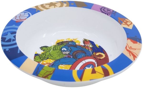 Marvel Kindergeschirr ab 4 Jahren Schale für Kinder mikrowellengeeignet
