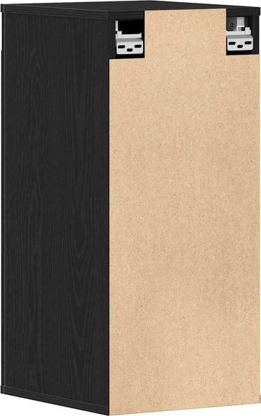 vidaXL Schuhschrank Schwarz Eichen-Optik 32x35x70 cm Holzwerkstoff 862075 Bild 10