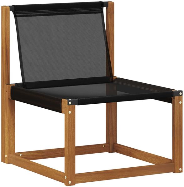vidaXL Outdoor-Sofagarnitur mit Kissen 9 pcs Natürlich und Hellgrau 3368986 Bild 7