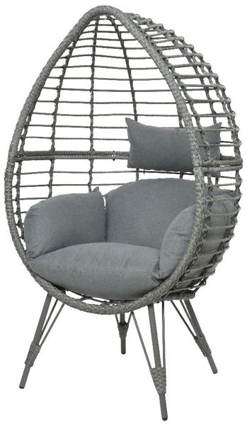 Egg Chair Evora grau