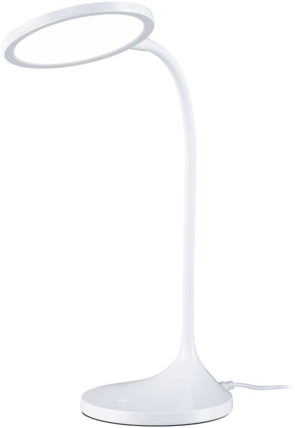 LED Schreibtischleuchte Mejan 4000K 1200lm 15W Weiß matt