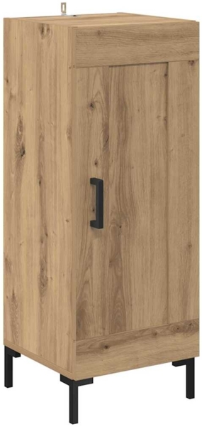 vidaXL Sideboard Olden Artisan-Eiche 34,5 x 34 x 90 cm 881652