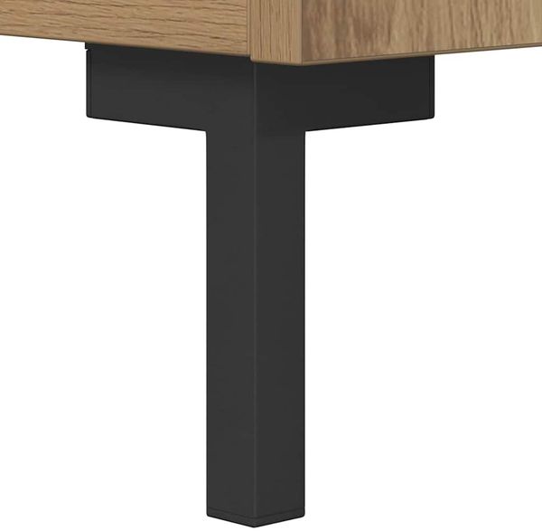 vidaXL Sideboard Olden Artisan-Eiche 34,5 x 34 x 90 cm 881652 Bild 11