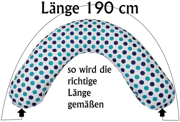 Babymajawelt Stillkissenbezug Ersatzbezug für Stillkissen ver. Modelle, (1 Stück), Pflegeleicht, mit Reißverschluss