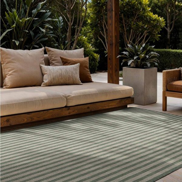 Ted Baker Teppich Linley, Wendeteppich, rechteckig, Höhe: 8 mm, Designteppich, Wetterfest, Pflegeleicht, Modern, Wohnzimmer, Terrasse
