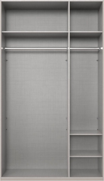 Wimex Kleiderschrank Mugano,in 8 Breiten,3 Höhen,2 Tiefen, viele Farben, Made in Germany (in Basic oder Premium Ausstattung) mit langen oder kurzen Griffen aus Metall, mit oder ohne Spiegel Bild 2