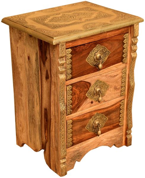 Orientalische Kommode Abiya, 42 x 34 x 55 cm