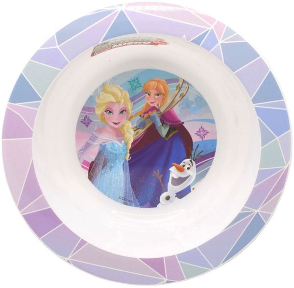 Mikrowellengeschirr Schüssel Ø16 Disney Frozen oder Hello Kitty für Kinder Frozen