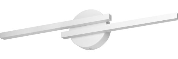 Orno TEKANO LED 14W Lampe über dem Spiegel 1540 lm 4000K IP44 Länge 55 cm Aluminium weiß