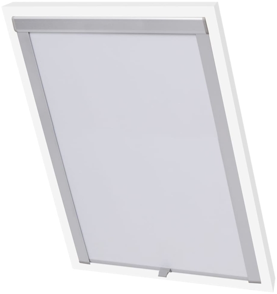 vidaXL Verdunkelungsrollo Weiß S08/608 131288