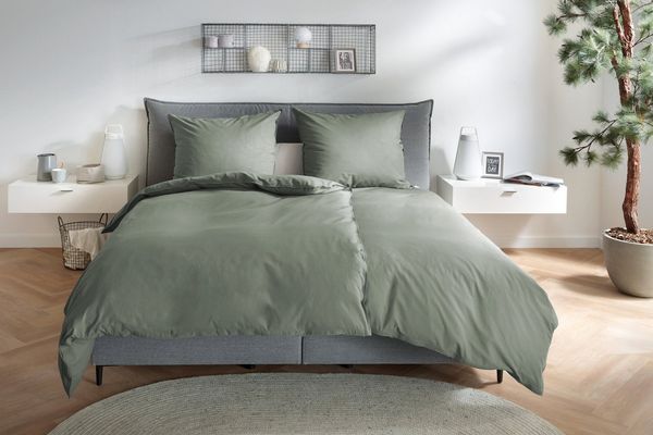 Primera Kissenbezüge Kissenbezüge »Stone Washed«, Primera (2 Stück), (2 Stück), mit Stone-Washed Optik
