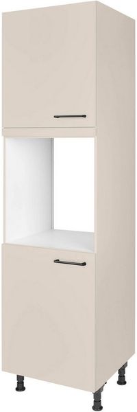 nobilia® Backofenumbauschrank "MIAMI", Ausrichtung wählbar, mit zwei zusätzlichen Türen, vormontiert, Breite/Höhe: 60/167,8 cm