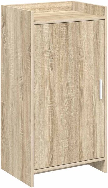 vidaXL Schuhschrank mit Tür Sonoma-Eiche 48 x 36 x 92 cm Holzwerkstoff 8011333