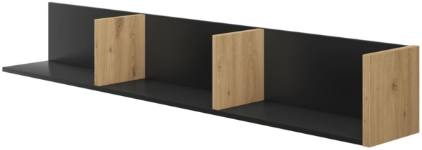 Calicosy Wandregal Raphael - L160 cm - Schwarz