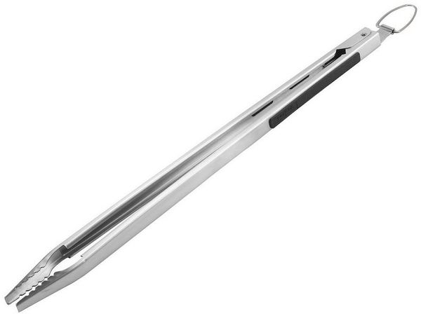 PROREGAL® Grillbesteck-Set Premium Grillpinzette, 53cm, Edelstahl