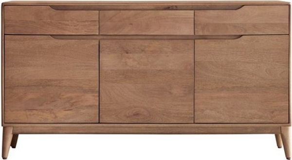 Tikamoon Sideboard Sideboard Gabrielle aus massivem Mangoholz, 150 cm
