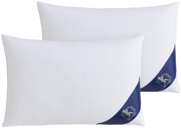 SPESSARTTRAUM 'FIRST CLASS' Daunenkissen-Set, Füllung: 90% Daunen, 10%Federn, Bezug: 100% Baumwolle, 40x60 cm
