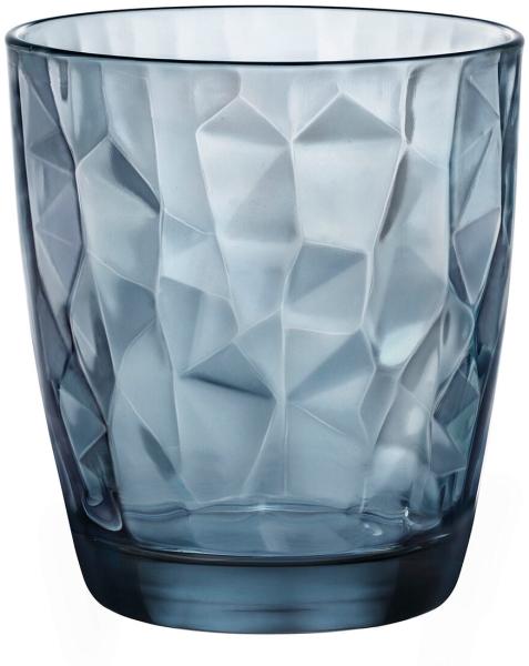 Becher Bormioli Rocco Diamond Blau Glas (390 Ml) (6 Stück)