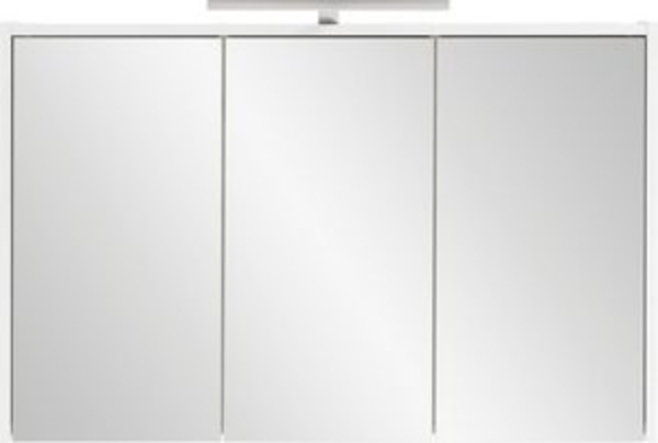 Schildmeyer Flag Spiegelschrank 149505, Holzwerkstoff, weiß, 93,5 cm Bild 6