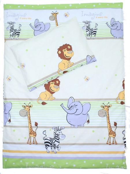 Primawela Babybettwäsche 2 teilige Baby Kinder Bettwäsche 100% Baumwolle 100x135 cm