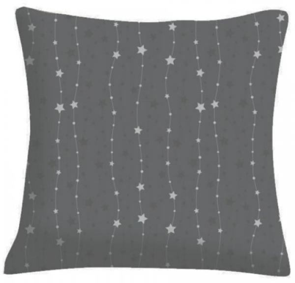 pad Kissenhülle Shooting Star Anthrazit Grau (45x45cm) 10412-U40-4545