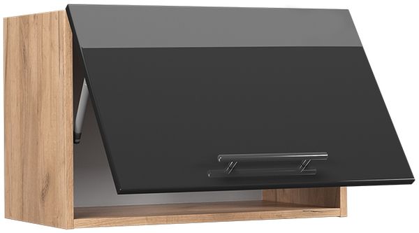 Hängeschrank Fame-Line Anthrazit Hochglanz 60 cm Flach Vicco Bild 4