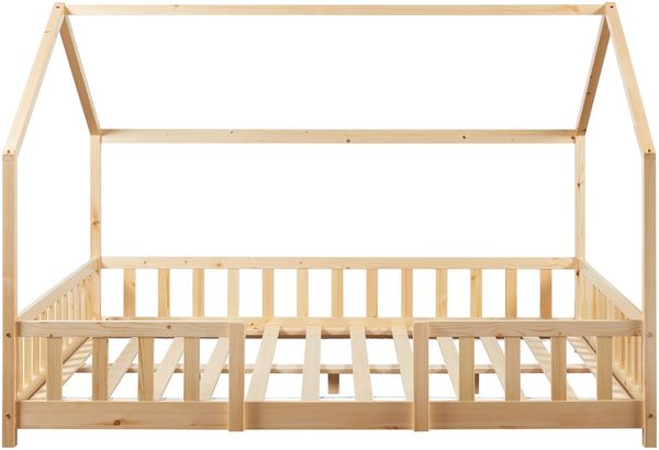 Hausbett Sisimiut 120x200 cm Holzfarben [en. casa] Bild 4