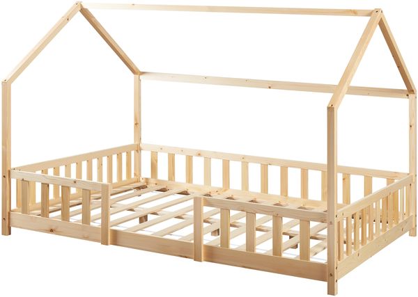 Hausbett Sisimiut 120x200 cm Holzfarben [en. casa] Bild 2
