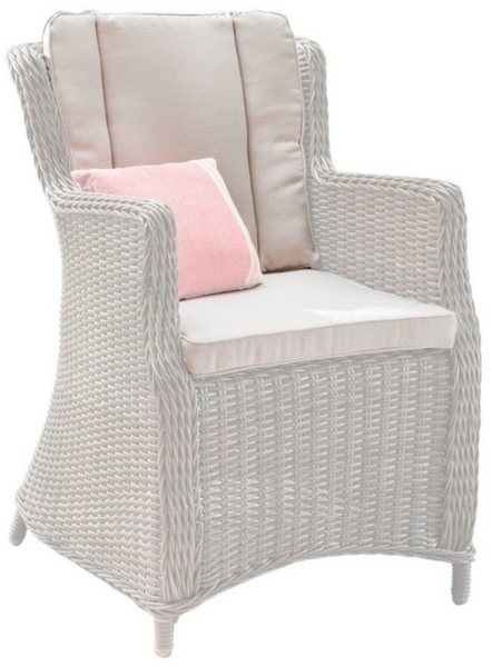 Destiny Polsterauflage LUNA, Sitzkissen mit Reißverschluss, Rückenkissen mit Steppnähten