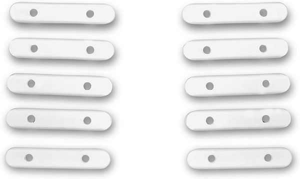Deco-Raum Bleistäbchen Bleistreifen Lackiert Hochwertig, Vorhänge, (10-tlg), Beschwerung