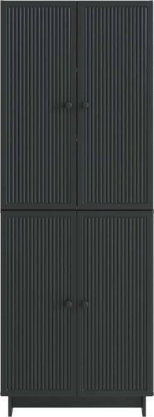vidaXL Schrankset 2 pcs Schwarz 66 x 34,5 x 90 cm Holzwerkstoff 3416359 Bild 4