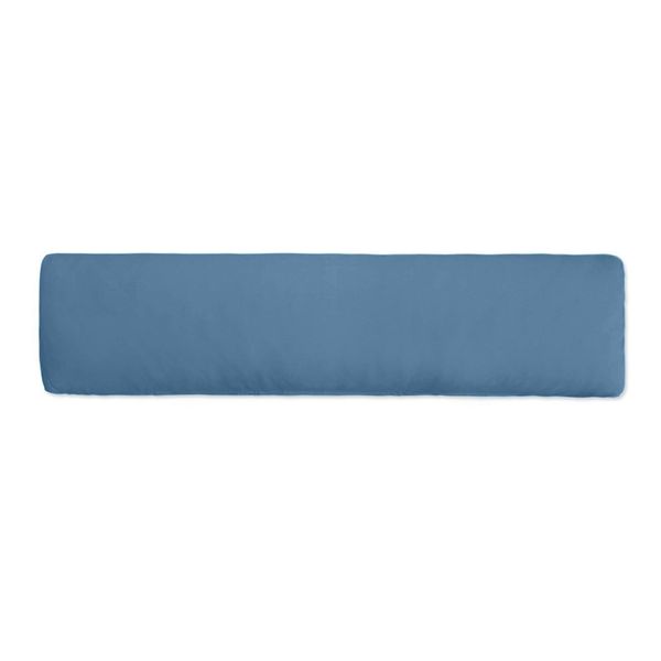 Traumschlaf Basic Single Jersey Kissenbezug|40x200 cm für Seitenschläferkissen| blau