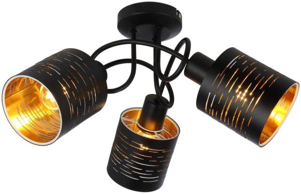 Deckenleuchte Wohnzimmer Deckenlampe Deckenstrahler 3 Flammig 15342-3D