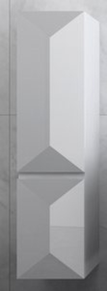 Faizee Möbel Badezimmer-Set Badezimmerschränke Schwarz/Weiß Badezimmer Schrank Stauraum Modern Bild 6